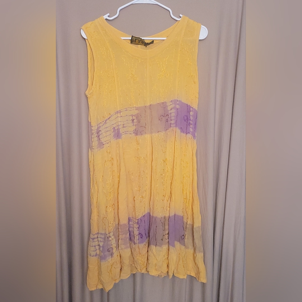 Flair Boho minidress Size Large